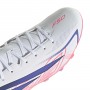 Adidas F50 Hyperfast Club FG/MG - Branco/Roxo/Rosa